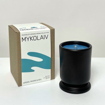 MYKOLAIV scented candle (cotton wick, craft box)