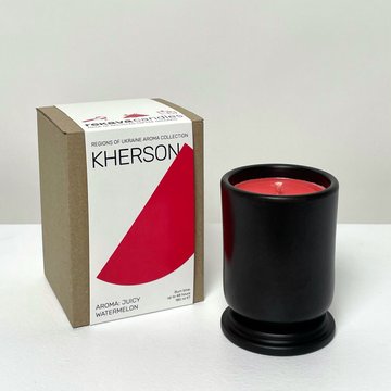 KHERSON scented candle (cotton wick, craft box)