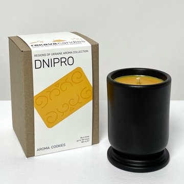 DNIPRO scented candle (cotton wick, craft box)