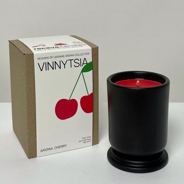 VINNYTSIA scented candle (cotton wick, craft box)