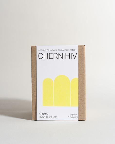 CHERNIHIV candle with frankincense aroma